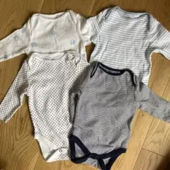 長袖ボディスーツ4点セット