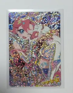 ひみつのアイプリ スペースバズリウムプラネット おとめ 星4 サイン カード