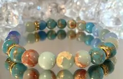 ハンドメイド♡天然石パワーストーンブレスレット❤︎お試し価格で1点限り☆