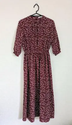本日値下　a.v.v　ロングピース　小花柄　美品