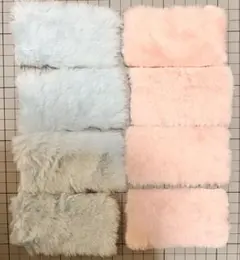 ファー素材パーツセット 2色♡