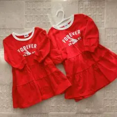 BREEZE ▶︎ カレッジティアードワンピ―ス　未使用品　90