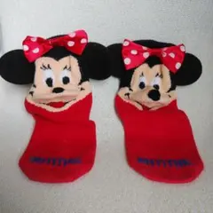 ミニーマウス キャラクターソックス 16-18