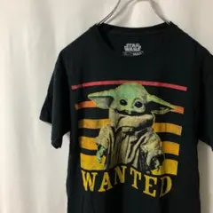 N-3981 STAR WARS アメリカ古着 ベビーヨーダ Tシャツ 半袖 M