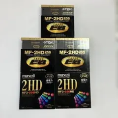 TDK MF-2HD256&maxell MF2-256HD フロッピーディスク