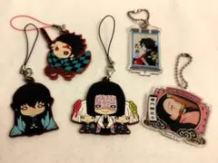 鬼滅の刃　ストラップ　キーホルダー　5個セット