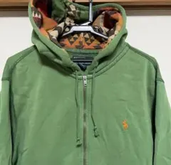 90s ラルフローレン RALPH LAUREN ジップパーカー Lのサムネイル