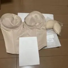 【最終値下げ済・美品】ショートビスチェ ベージュ D65