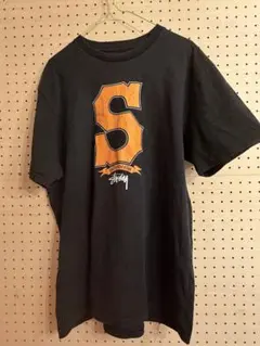 90s old stussy 紺タグメキシコ製 サンフェード スミクロLブラック