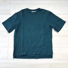 UNIQLO U ユニクロ　オーバーサイズクルーネックT サイズS グリーン緑