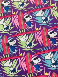 A3 レアバージョンサーフィンスヌーピー ツイール(twill) 生地