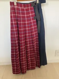 レイビームス　プリーツスカート