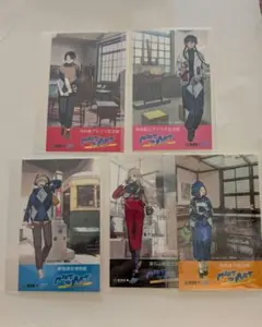 ブルーピリオド　新宿区　スタンプラリー　ステッカー　全種セット