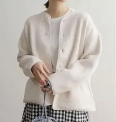 新品タグつき アーバンリサーチ ドアーズ キルトノーカラージャケット