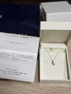 ヴァンドーム青山 K10ダイヤネックレス