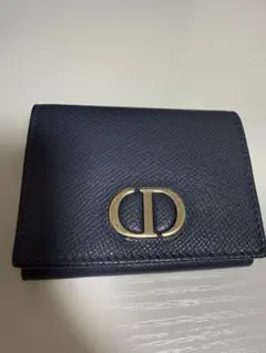 Christian Dior 三つ折り財布　ブルーのサムネイル