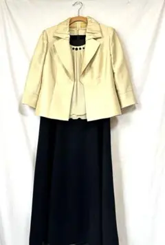 【極美品】東京ソワール 9号 結婚式 3点セット ワンピース推し！着回し抜群✨