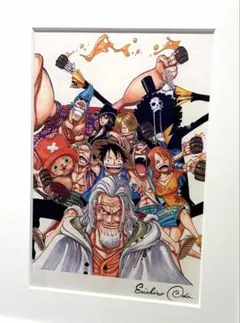 ONE PIECE 複製原画 尾田栄一郎 100部限定 マンガアートヘリテージ