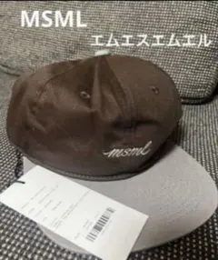 売り切り特価　新品　MSML TWO TONE LOGO CAP キャップのサムネイル