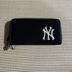 MLB ニューヨークヤンキース 長財布 ブラック