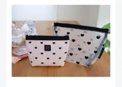 JILL by JILL STUART マルチに使えるハート柄ポーチ 2点セット