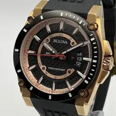 Bulova ブローバ 98B153 プレシジョニスト 45mm ブラック - メルカリ