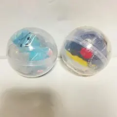 PINGUのぬいぐるみ　めそめそピングー、うさぎのぬいぐるみ