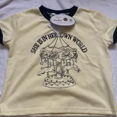 しまむら　doremiコラボ　リンガーTシャツ　Sサイズ