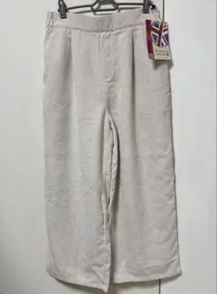 しまむら　カジュアルワイドパンツ　レディース　L