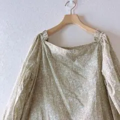 IENA イエナ liberty 花柄 フリル 長袖 ブラウス リバティ　上品