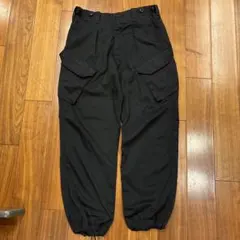 waiper ワイパー M ロイヤルネイビー カーゴパンツ ブラック