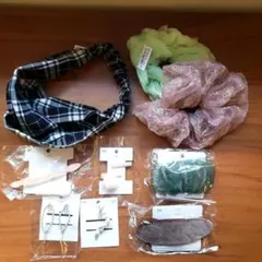 アクセサリー福袋・9点セットシュシュ☆ヘアピン LUNA