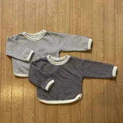 ボーダートップス２枚セット①