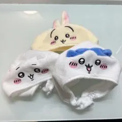 ちいかわ　かわいいかわいいねこのかぶりもの3個セット