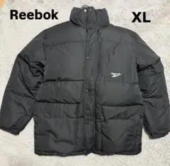 【入手困難✨】Reebok リーボック ブラック肉厚ダウンジャケット刺繍ロゴ