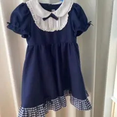 Catherin Cottage ネイビーブルー ワンピース