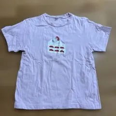 アプレレクール　130 ショートケーキ　ピンク　Tシャツ