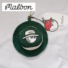 新品 malbon ケース ミニポーチ 帽子型 グリーンのサムネイル