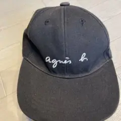 agnes b. キッズキャップ ブラックのサムネイル