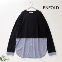 新品・紙タグ付】ENFOLDのTWO-WAY NECK BLOUSE/Bl - メルカリ