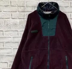 Columbia フリースジャケット M パープル