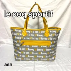 【le coq sportif】ルコックスポルティフ　トートバッグ　グレー