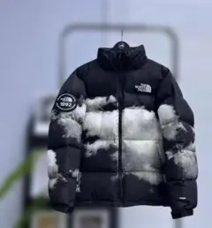 ダウンジャケット 雲柄 700フィル 人気モデル