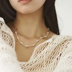 Sisi Joia NOUE necklace Cris/ Chocolate - メルカリ