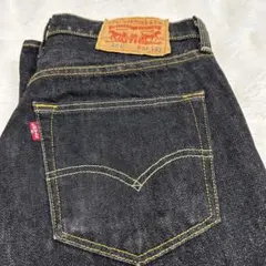 Levi’s 501 メンズ W32 L32 先染めブラック 黒 ストレート