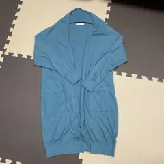 ロングカーディガン　緑　エージーバイアクアガールのサムネイル