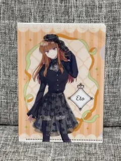 カラフルピーチ　えと　ビジュアルファイルキャンディ　クリアファイル