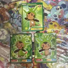 ポケモン　丸美屋シール　ハリマロン3枚セット