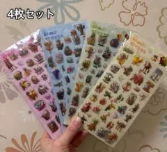 残りわずか！イタリアンブレインロット3Dシール ぷくぷくシール　4枚セット