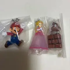 スーパーマリオ めじるしアクセサリー2 ピーチ マリオ クリボー